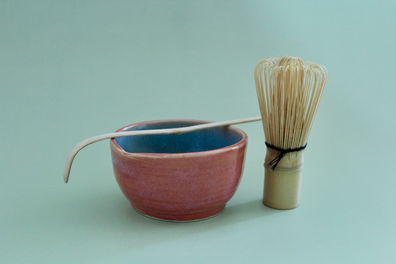 Pink & Blue Matcha Bowl
