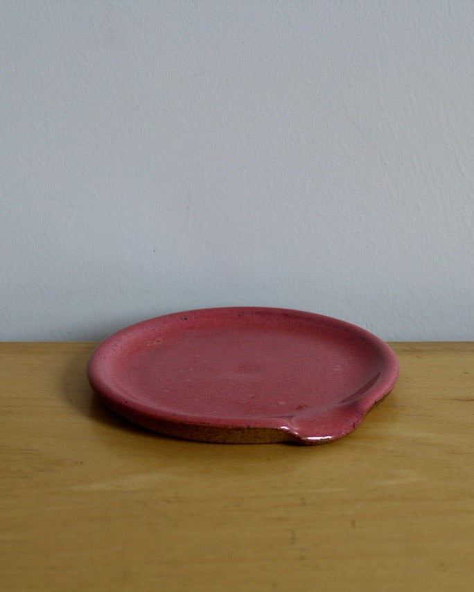 Dark Pink Spoon Rest