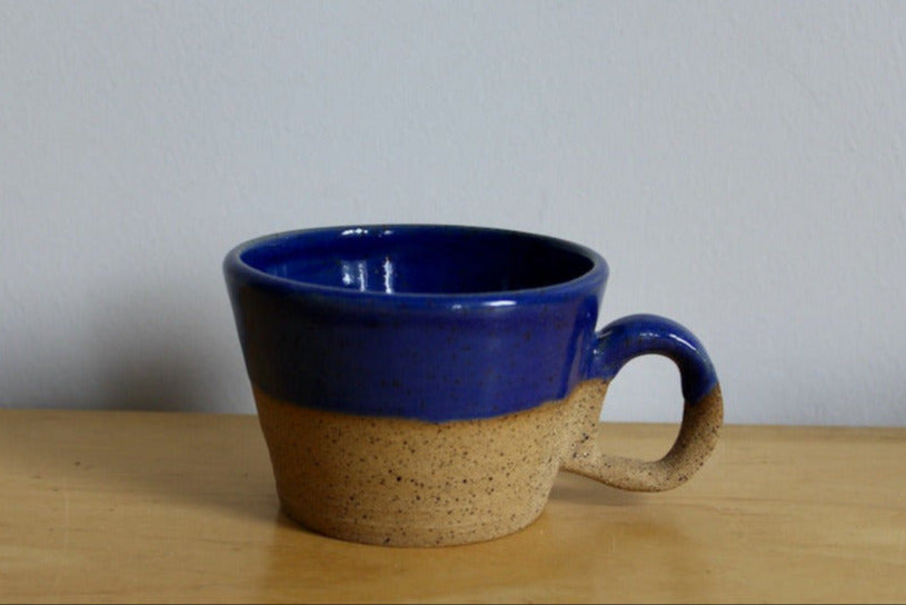 Angle Mug - Dark Blue