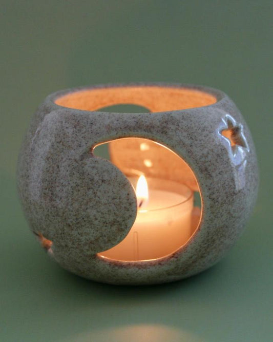 Neutral Moon & Stars Luminary