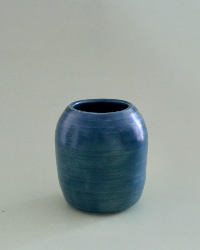 Small Teal Vase