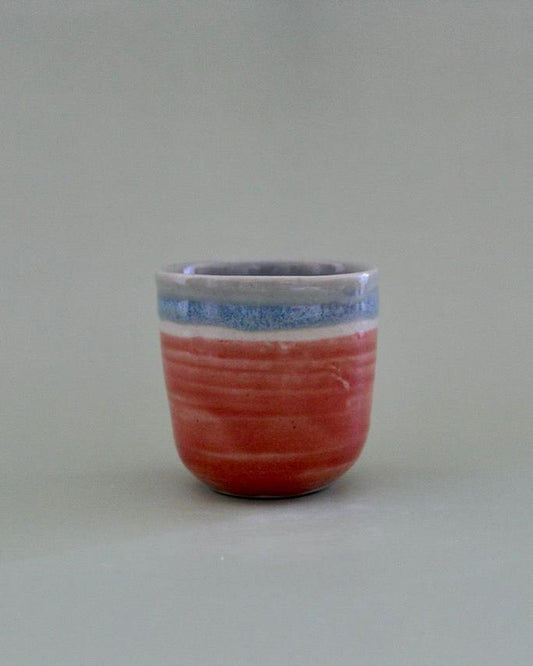 Blue & Orange Shot Glass