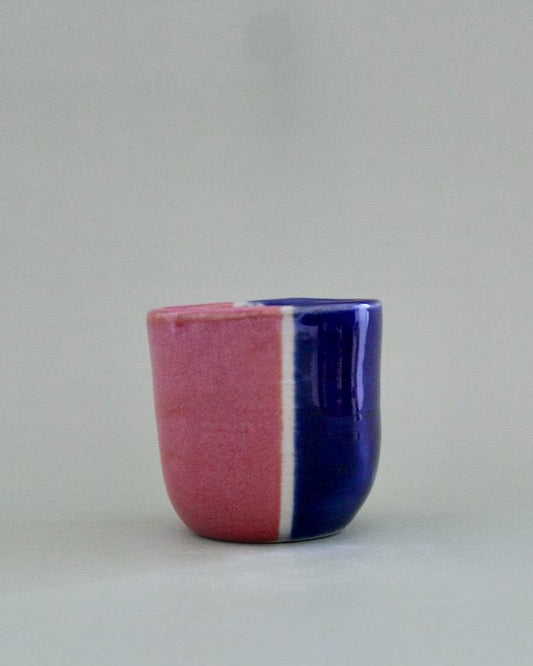 Blue & Pink Shot Glass