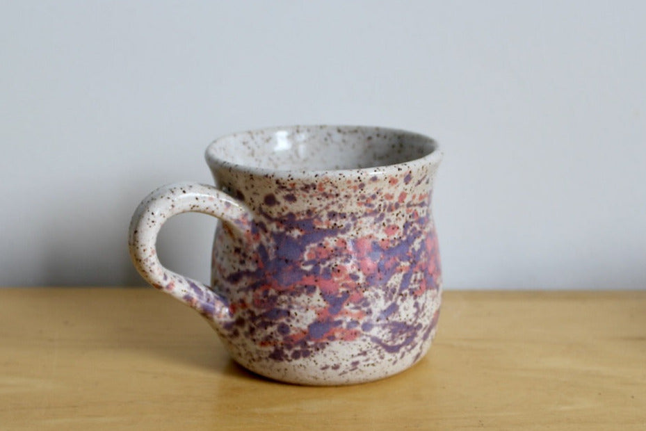 Pink and Purple Splatter Mug