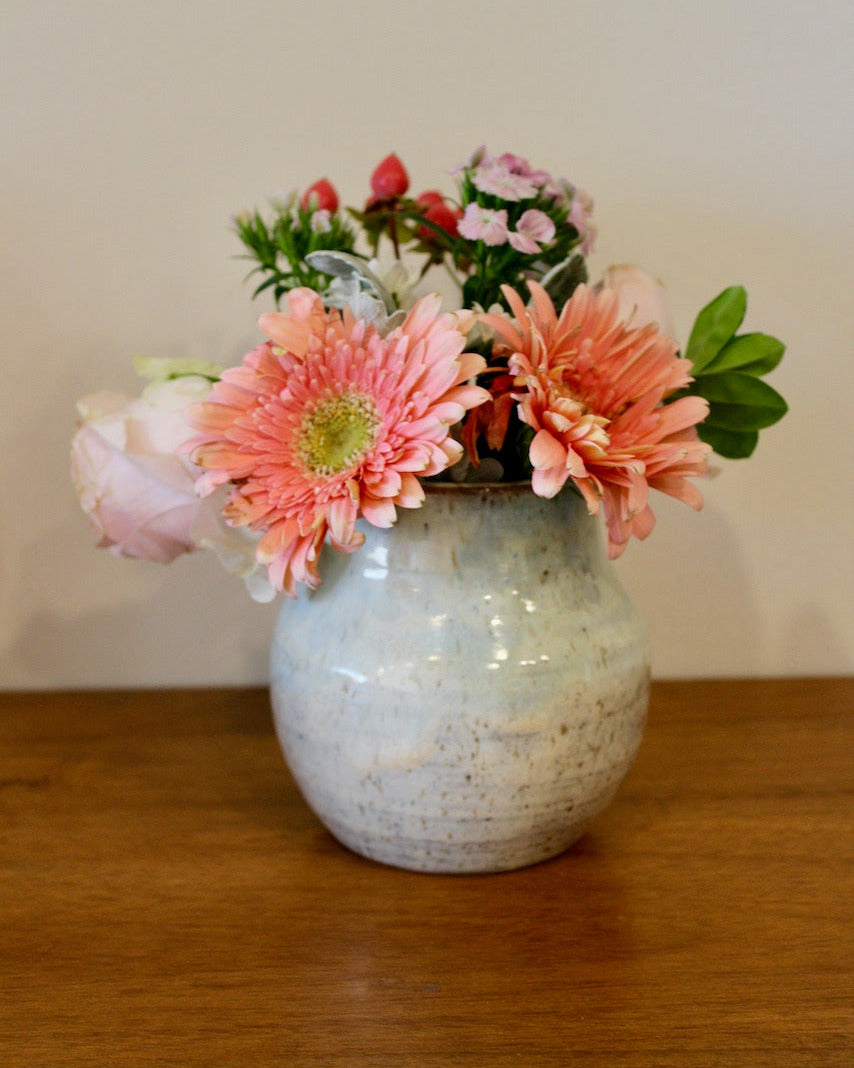 Ice Blue Vase