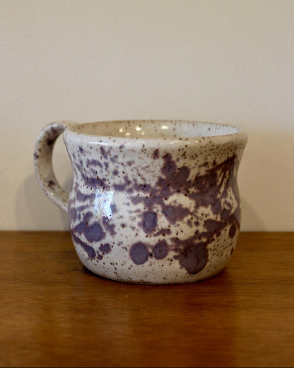 Purple Splatter Mug - Last Chance!