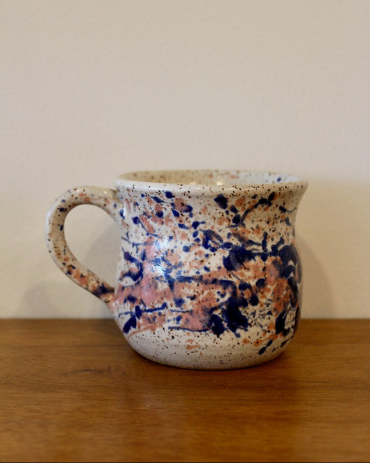 Pink & Blue Splatter Mug - Last Chance!