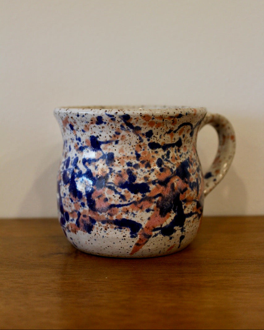 Pink & Blue Splatter Mug - Last Chance!
