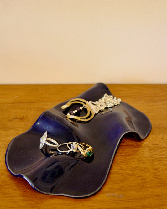 Wavy Tray - Dark Blue