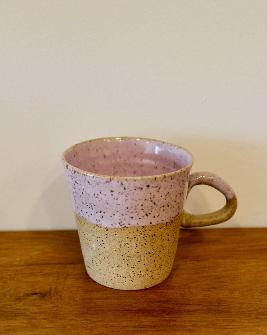 Small Angle Mug - Light Pink