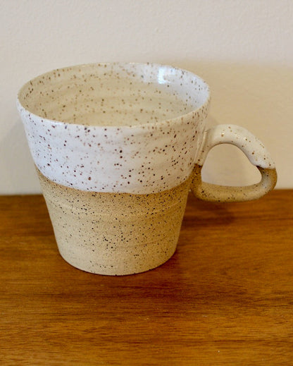 Large Angle Mug - White