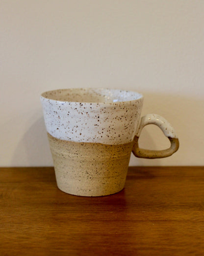 Large Angle Mug - White