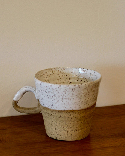 Large Angle Mug - White