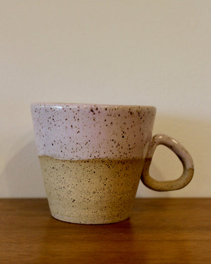Large Angle Mug - Light Pink
