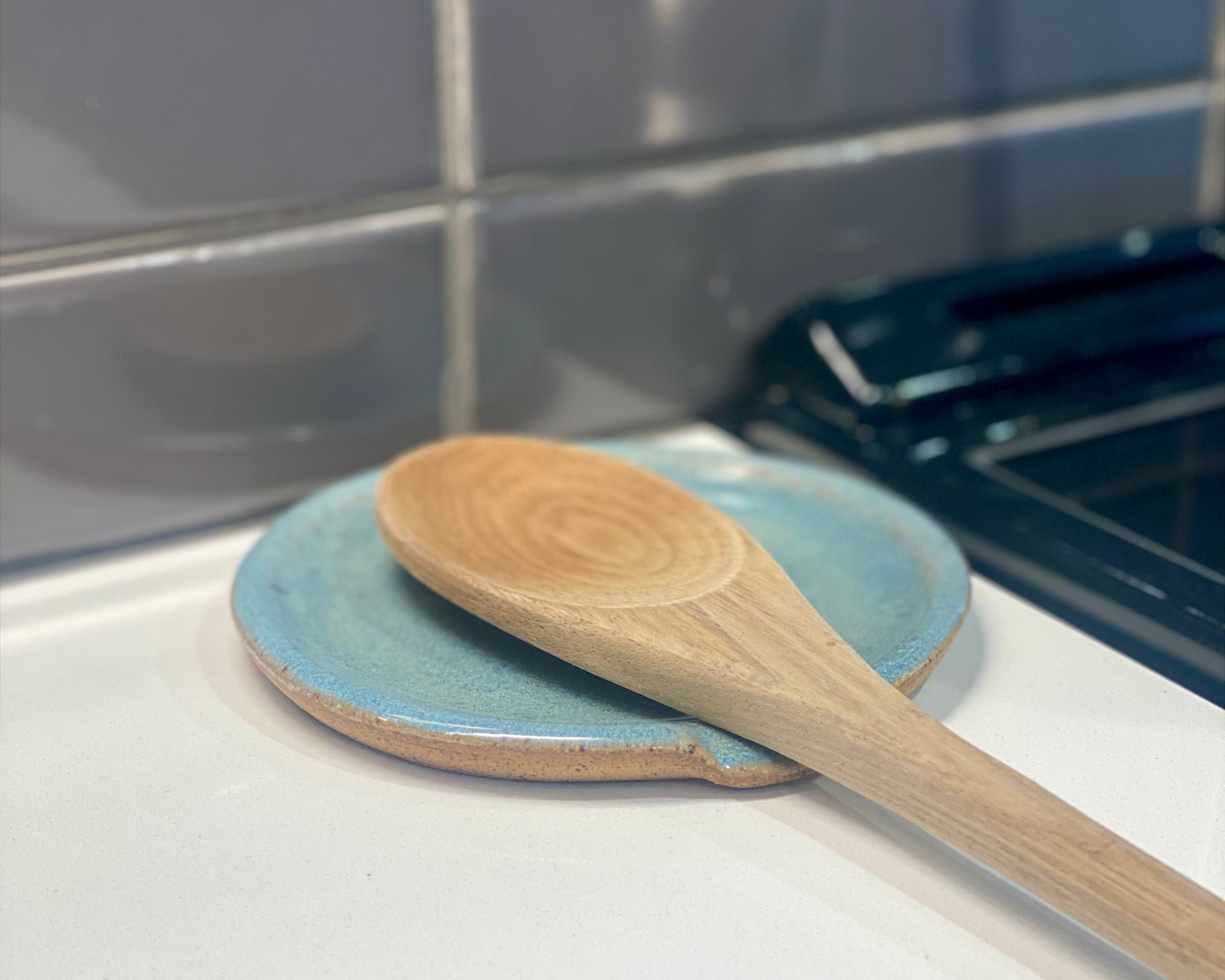Opal Spoon Rest - Last Chance!